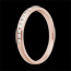 comprar on line Alianza oro rosa semi empedrado - engaste ra�l - 11 diamantes