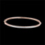 joya en oro Junco diorami pasador diamantes  - oro rosa - 11 diamantes