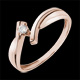 compra en l�nea AP3171 - Solitario J�piter oro rosa