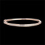 regalos mujer Pulsera junco pasador oro rosa - 0.75 quilates - 25 diamantes