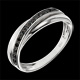 bodas Sortija Trilocura negro - 13 diamantes