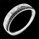 boda Sortija corona diamantes negros