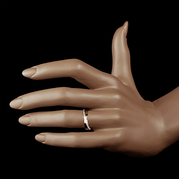 joyer�a Anillo volat�n dobles sortijas oro rosa y blanco