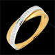 venta en l�nea Anillo volat�n dobles sortijas dos oros