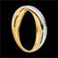 regalos Anillo volat�n dobles sortijas dos oros