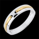 boda Alianza H�rcules oro blanco oro amarillo