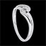 regalos Anillo Solitario acompa�ado Sof�a oro blanco diamante