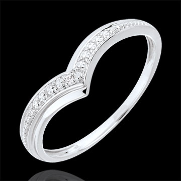 comprar Anillo alas preciosas oro blanco