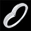 comprar on line Anillo alas preciosas oro blanco