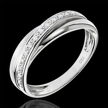 compra en l�nea Sortija Trilocura oro blanco