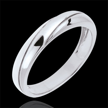 mujer Alianza eternity oro blanco