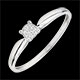 boda Anillo Solitario marada de estrellas