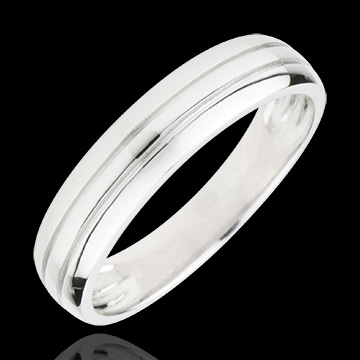 boda Alianza Cronos oro blanco