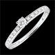 joyer�as Anillo solitario boreal - 0.09 quilates