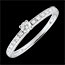 mujer Anillo solitario boreal - 0.09 quilates