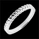 compra on line Anillo hojas de oro - oro blanco
