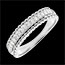 joya en oro Anillo Bella Caviar - oro blanco