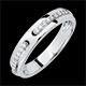 compra en l�nea Anillo Promesse - oro blanco y diamantes - modelo grande