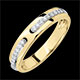 ventas on line Anillo Promesse - oro amarillo y diamantes - modelo grande
