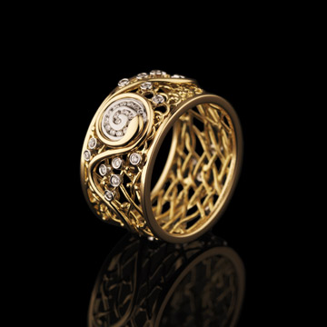 regalo mujer Anillo tentaci�n del jard�n de Edenly