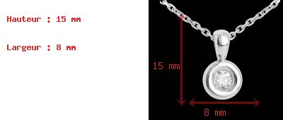 venta Colgante c�liz diamante campanita  - 0.23 quilates