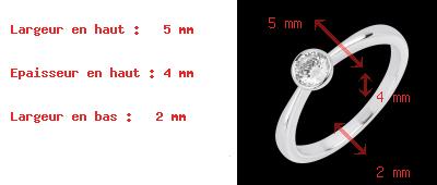joyer�a Solitario mu�eca oro blanco