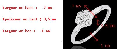 compra Anillo Solitario nieve