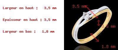 ventas Anillo Dova Solitario diamante dos oros