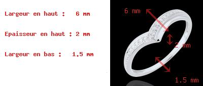 venta Anillo alas preciosas oro blanco