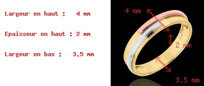 regalos mujer Alianza tit�n amarillo 3 oros