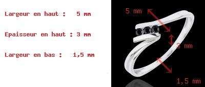 boda Anillo Triolog�a euforia diamantes negros